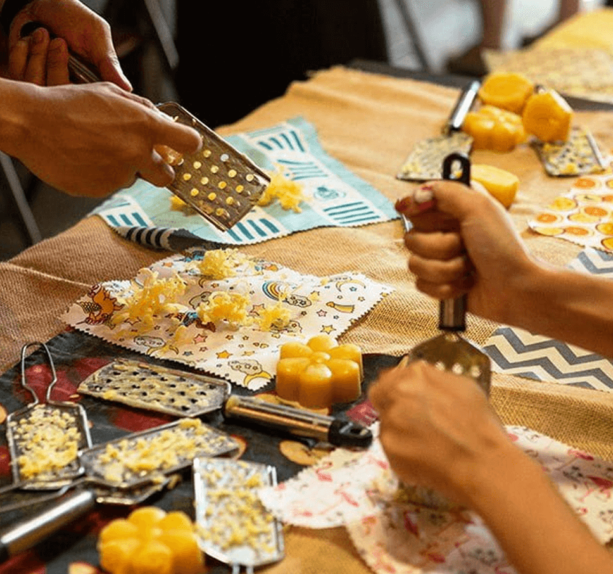 Creative Activities – Biodegradable Beeswax Food Wrap Workshop